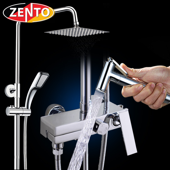 Bộ sen cây nóng lạnh 4in1 Zento ZT-ZS8053 Bộ sen cây nóng lạnh 4in1 Zento ZT-ZS8053